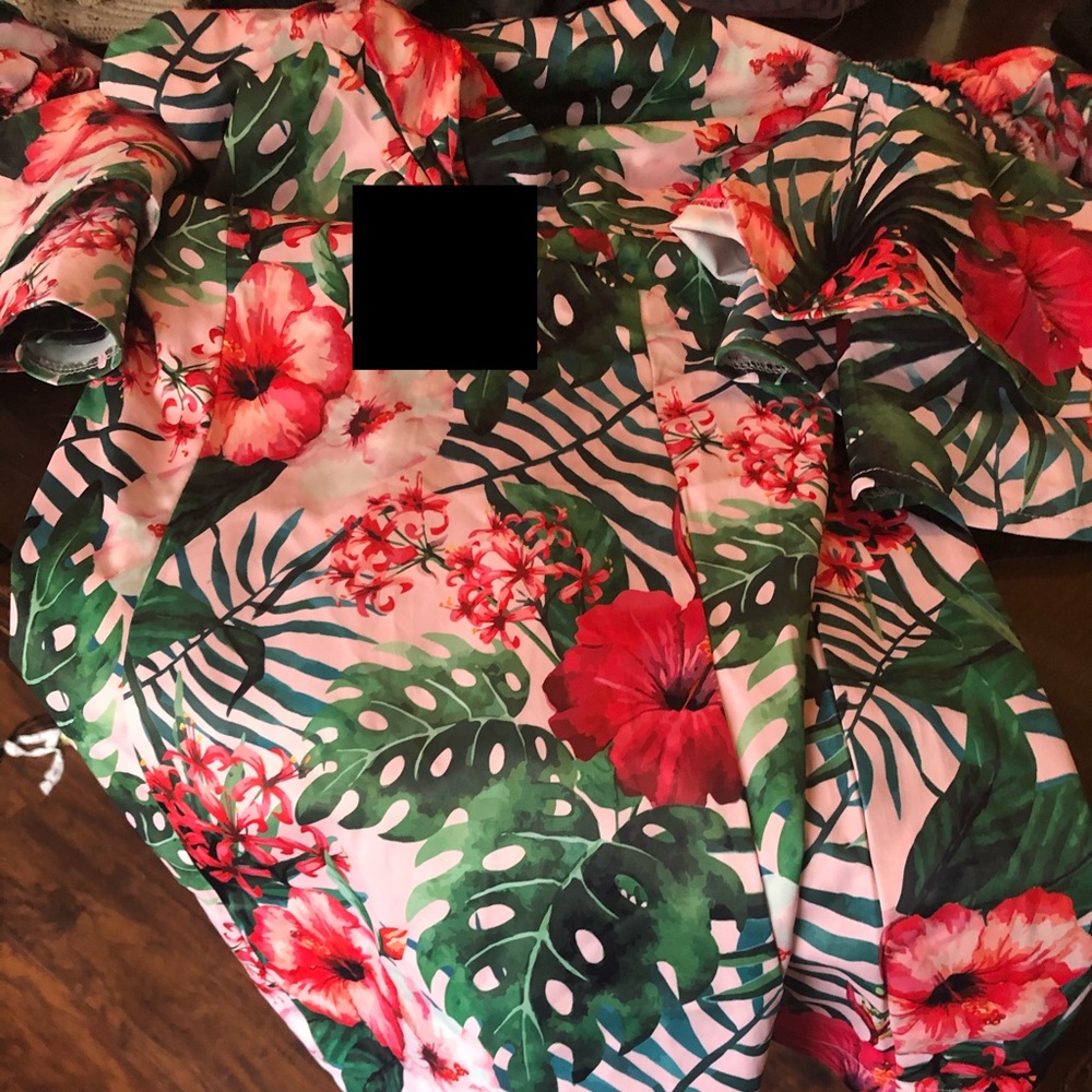 Flower windbreaker T&C